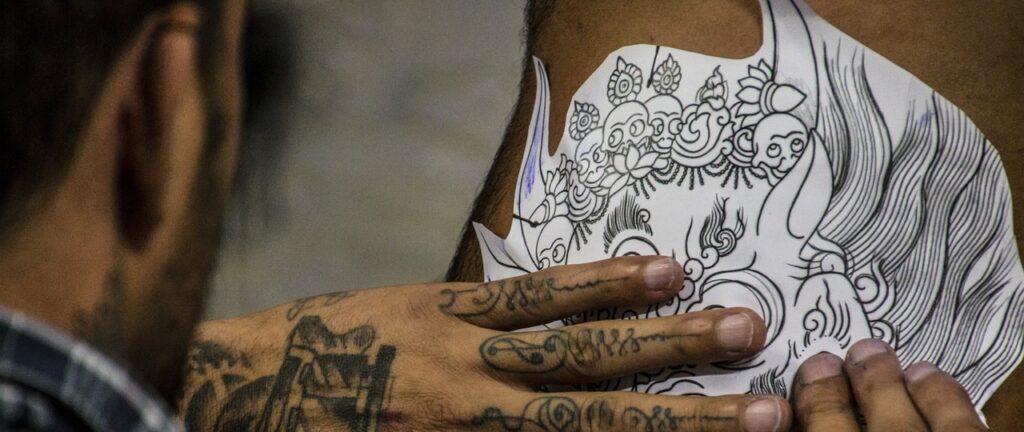 tattoo, tattoo artist, body drawing